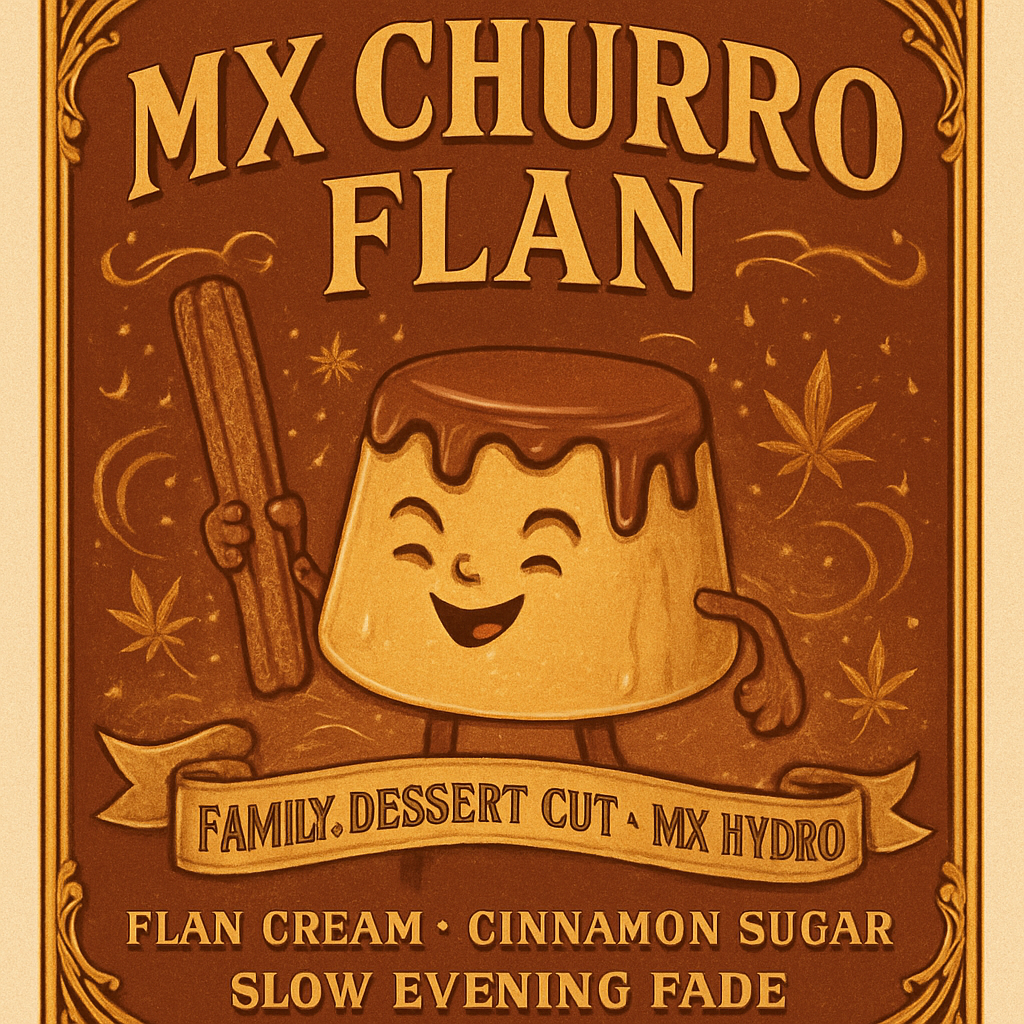 MX Churro Flan