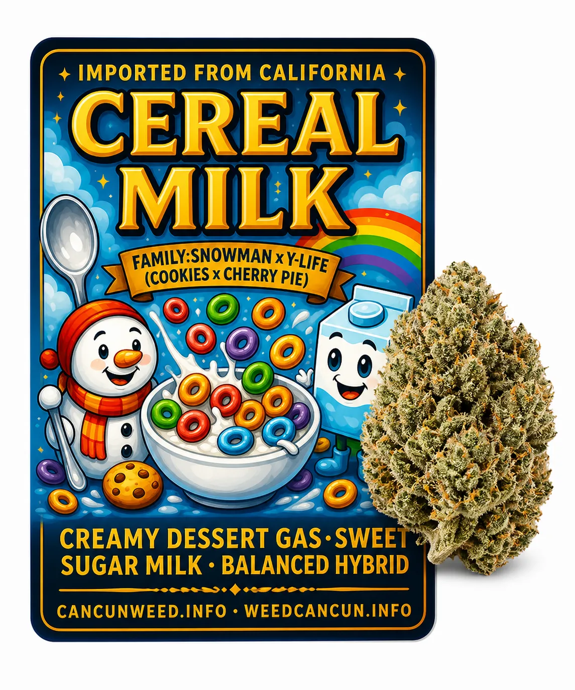 Cereal Milk poster art
