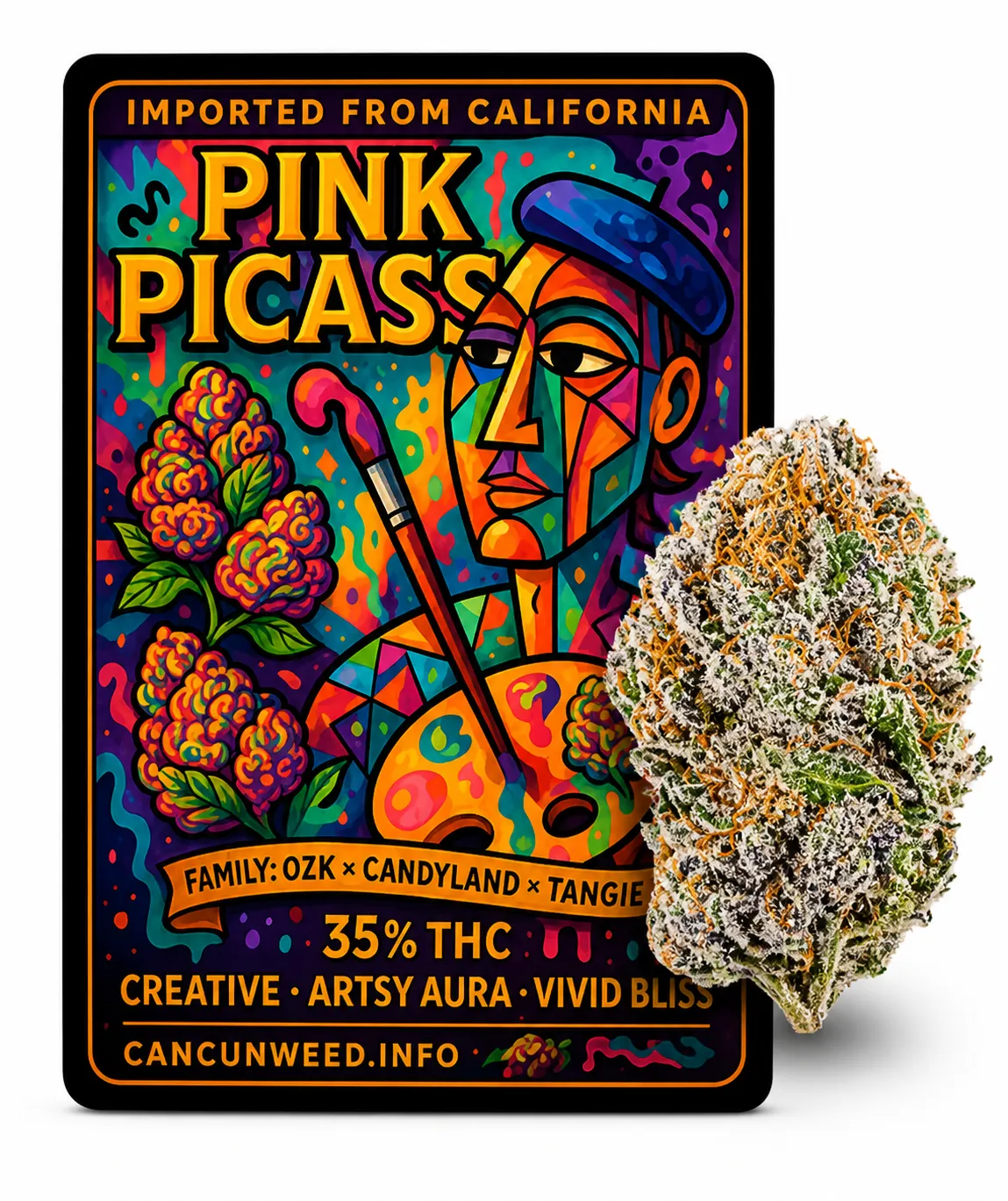Pink Picasso poster art